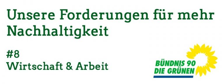 Fairer Wohlstand statt blindem Wachstum. Dafür arbeiten wir.