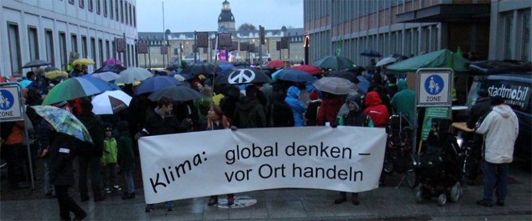 Klimamarsch in Karlsruhe: Bericht in den Badischen Neuesten Nachrichten (BNN)