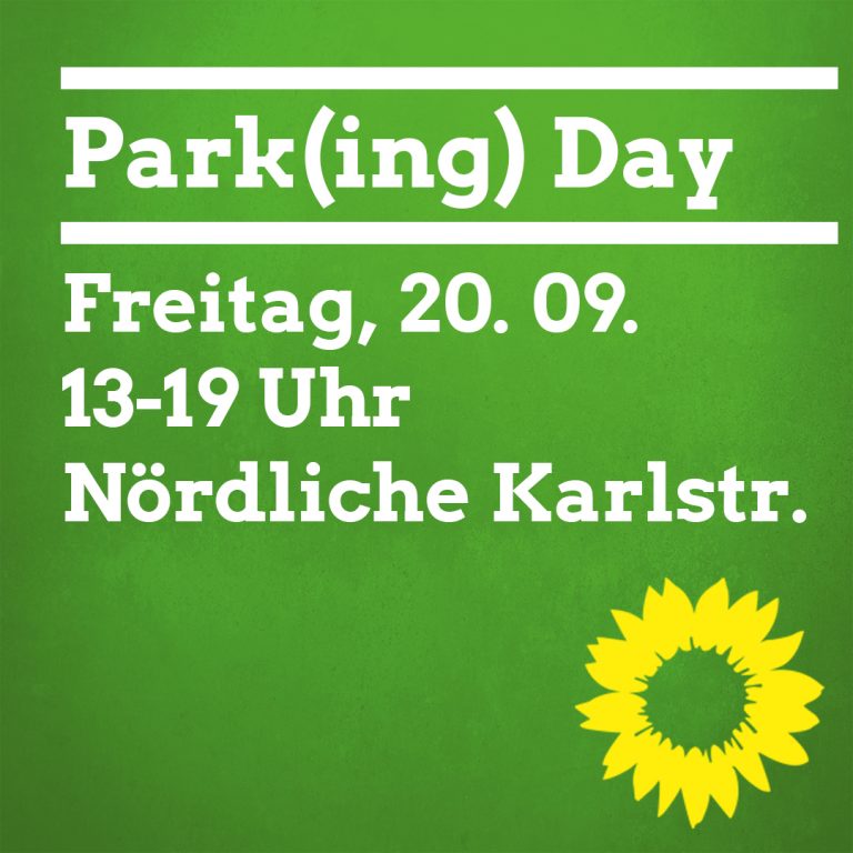 Parking Day in der Nördlichen Karlstr.