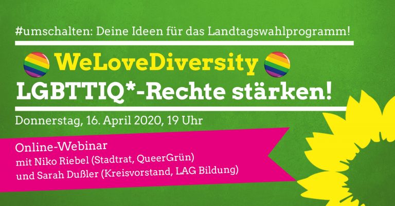 WeLoveDiversity: LGBTTIQ* stärken