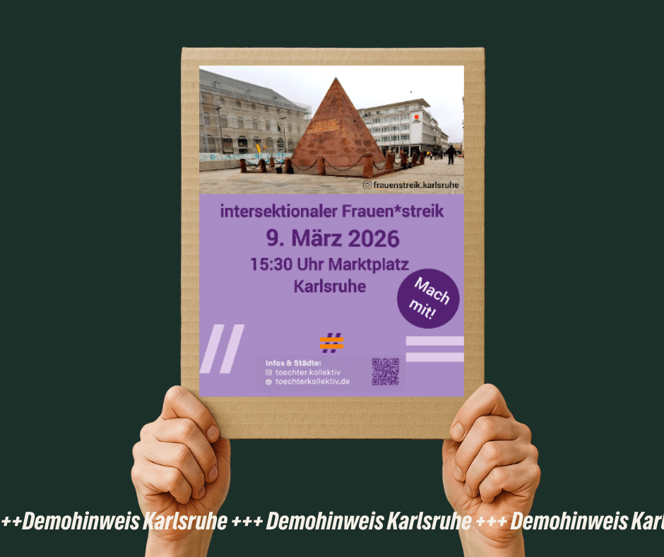 Demoaufruf Intersektionaler Frauen*streik
