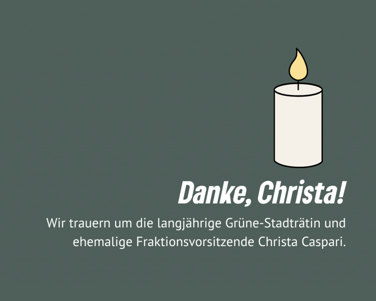Wir trauern um Christa Caspari